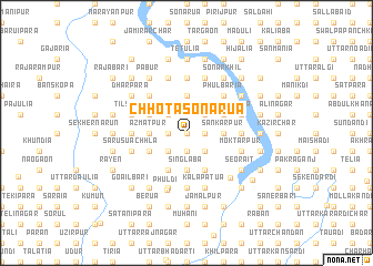 map of Chhota Sonārua