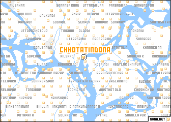 map of Chhota Tindona