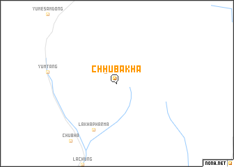 map of Chhubakha