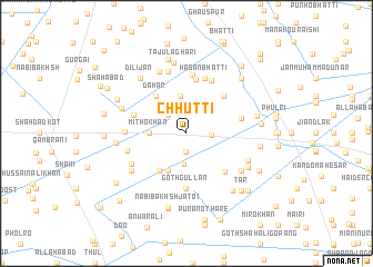 map of Chhutti