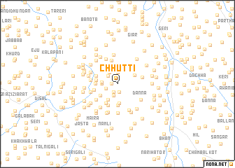 map of Chhutti