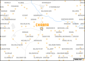 map of Chiabna