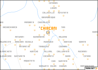 map of Chiacani