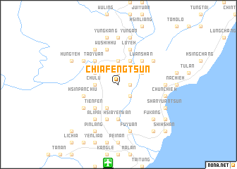 map of Chia-feng-ts\
