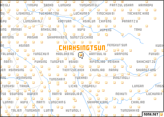 map of Chia-hsing-ts\