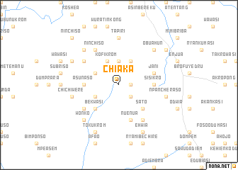 map of Chiaka