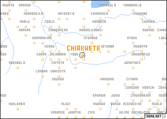 map of Chiakwete