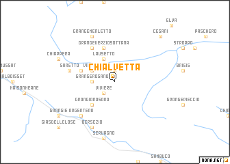 map of Chialvetta