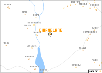 map of Chiamelane
