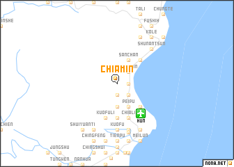 map of Chia-min
