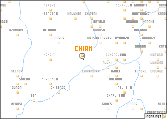 map of Chiam