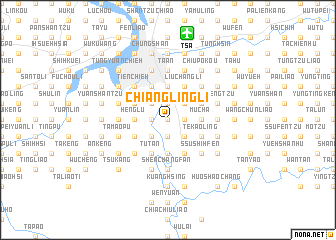 map of Chiang-ling-li