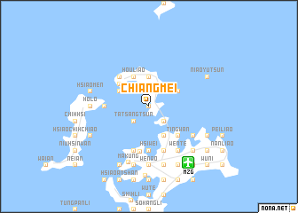 map of Chiang-mei