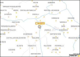 map of Chiani