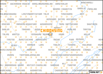 map of Ch\