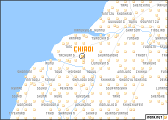 map of Chiao-i