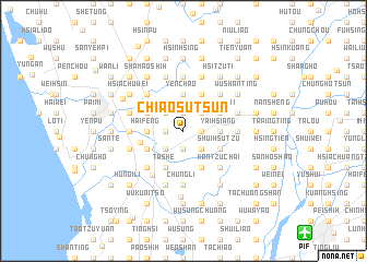 map of Chiao-su-ts\