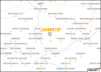 map of Chiapeto