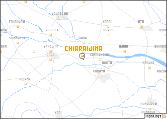 map of Chiaraijima