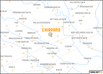 map of Chiarano