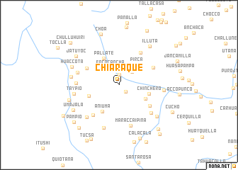 map of Chiaraque