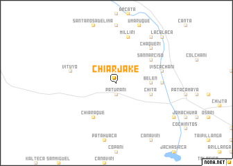 map of Chiar Jake