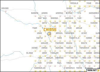 map of Chiase