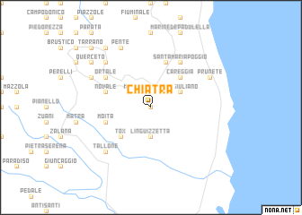 map of Chiatra