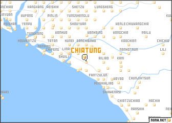 map of Chia-tung