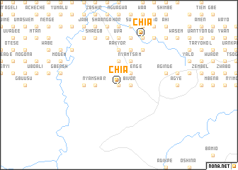 map of Chia