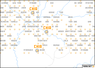 map of Chia