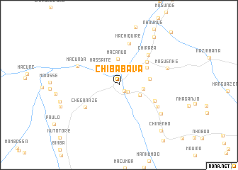 map of Chibabava