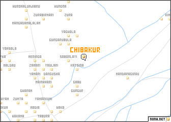 map of Chibakur