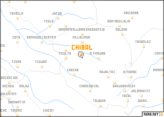 map of Chibal