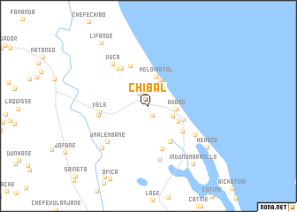 map of Chibal