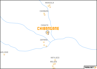 map of Chibangane