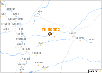 map of Chibanga