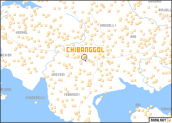 map of Chibang-gol
