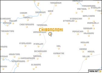 map of Chibangnŏmi