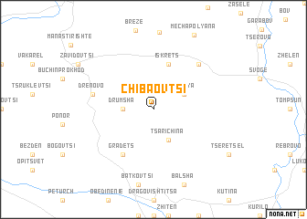 map of Chibaovtsi