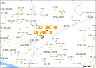 map of Chibaqiao