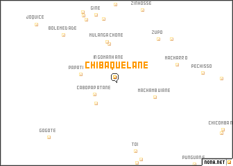 map of Chibaquelane