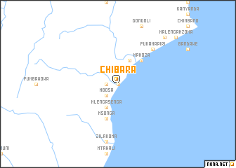 map of Chibara