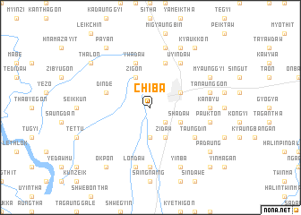 map of Chiba