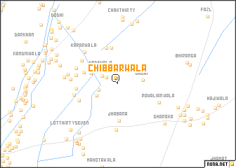 map of Chibbarwāla