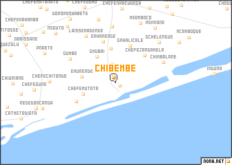 map of Chibembe