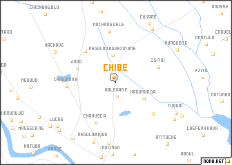 map of Chibe