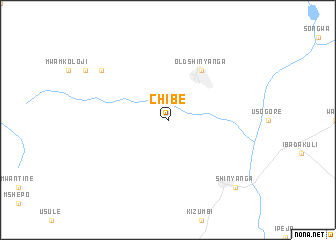 map of Chibe