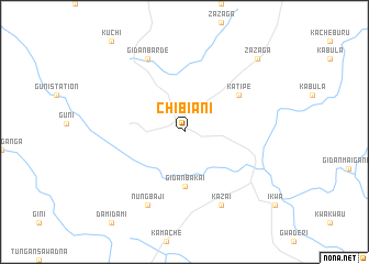 map of Chibiani