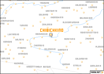 map of Chibichkino